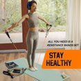 thumbnail image 4 of Resistance Bands with Handles, Exercise Bands Resistance Bands Set for Men and Women, Stretch Workout Bands, 4 of 6