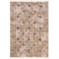 thumbnail image 1 of Casavani Tapis d'Entrée Géométrique pour Cuisine, Brun 8 X 8 Pi, 1 of 6