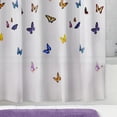 thumbnail image 2 of Rideau de douche en PEVA Flutterby, 2 of 6