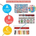 thumbnail image 4 of Cross Stamped Kits 14CT Printed Embroidery Cloth Needlepoint Kits Easy Patterns for Beginners 10.63 x 12.99 Inch, 4 of 5
