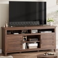 thumbnail image 2 of AKDSteel Meuble Télé de 63 Pieds', Console Télé Moderne pour Salon avec Tablettes Ajustables, 2 of 7