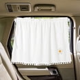 thumbnail image 4 of Lksixu Car Accessories Car Curtain Shading Curtain Cloth Art Car Sunscreen Heat Insulation Shading Curtain Cute Car Interior Accessories Universal Car Interior Accessory, 4 of 8