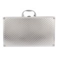 thumbnail image 3 of Multifunction Storage Box Large Capacity Buckle Closure Aluminum Tools Organize Case, 3 of 14