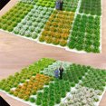 thumbnail image 4 of Becaristey 28x Educational And Realistic Detail Static Grasses Flower Tufts For Model Builders Detailed Lily white 1Set, 4 of 6