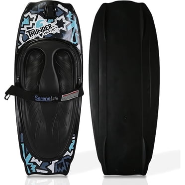 SereneLife Planche à Genoux de Sport Nautique avec Crochet pour Enfants et Adultes, Planche à Genoux avec Sangle pour la Navigation de Plaisance, le Planche à Eau, le Boogie Boarding à Genoux, le Knee Surfing, (SLKB10)