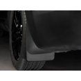 thumbnail image 1 of Fits 2020-2024 Kia Telluride Weathertech Mud Flap 120128 Direct-Fit; Set of 2; Contoured; Without Logo; Black; Thermoplastic; QuickTurn Fastening System, 1 of 1