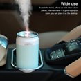 thumbnail image 3 of Humidificateur d'Air 200ml Diffuseur de Table à Faible Bruit avec Veilleuse en Plastique pour Maison Bureau Rose, 3 of 9