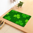 thumbnail image 4 of Wzzjkit St. Patrick's Day Door Mat - Super Absorbent Quick Dry Front Mats Bath Rug Rubber Backing Non Slip Washable Carpet - St Patricks Day Decorations Door Mat Outside Entrance, 4 of 8