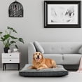thumbnail image 2 of Vibrant Life Deluxe Gusset Pet Bed, Blue Diamond, 2 of 5