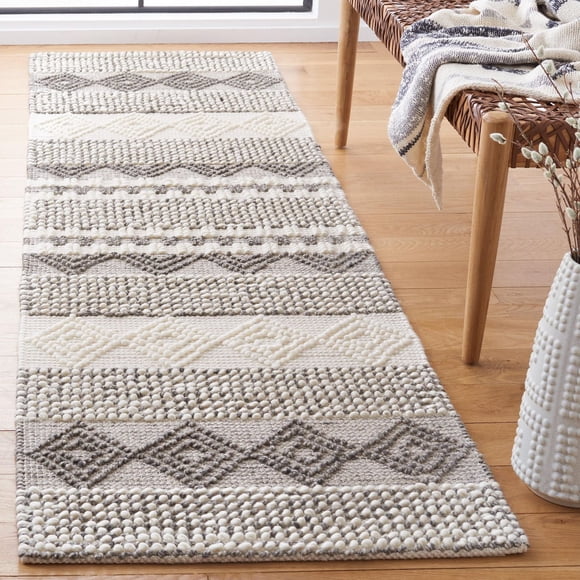 SAFAVIEH Natura Carly Geometric Braided Wool Area Rug