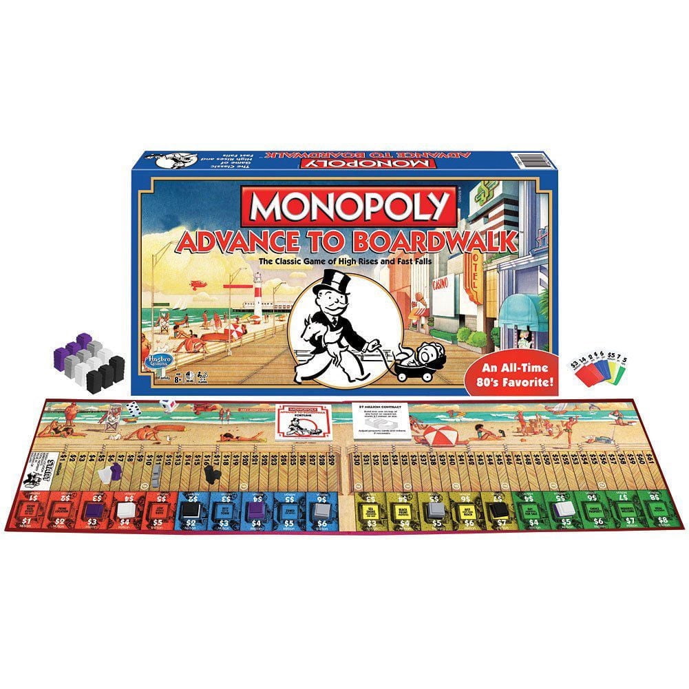 [激レア］モノポリー　advance to boardwalk Winning Moves Games Winning Moves Monopoly - Advance to Boardwalk
