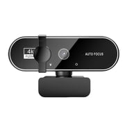 4K Webcam Video Camera 2K Autofocus Streaming Web Cam With Microphone Full HD 1080P Webcams For PC/Computer/Laptop ,Easy to Operate