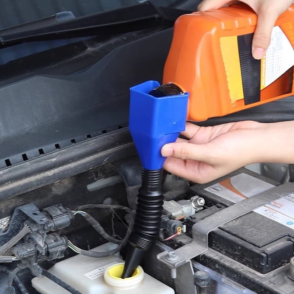Mlkoz Home Tools Clearance, Convenient Buckle Funnel Gasoline Oil Thickened Mouth Refueling Funnel Self-driving Emergency Tool, Women Gifts