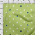 thumbnail image 3 of oneOone Cotton Flex Light Green Fabric Floral & Sewing Craft Projects Fabric Prints By Yard 40 Inch Wide, 3 of 5