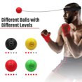 thumbnail image 2 of Boxing Reflex Balls with Fitness Headband Punching Training Balls Set, 2 of 8