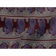 thumbnail image 4 of oneOone Viscose Jersey Fabric Peacock Block Print Fabric By Yard 60 Inch Wide, 4 of 5