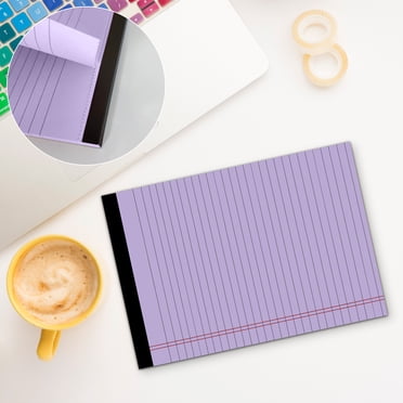 Blocs-notes A4, Blocs-Notes Vierges pour Écrire, 50 Feuilles par Bloc-Notes Mémo pour Noter des Notes Rapides, Bloc de Papier Blanc pour Listes d'Épicerie, Bloc-Notes Détachable, Petit Carnet de Serveur