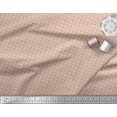 thumbnail image 3 of Soimoi Moss Georgette Fabric Geometric Small Fabric Prints by Yard 42 Inch Wide, 3 of 3