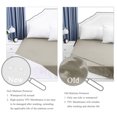 thumbnail image 3 of Unique Bargains All Around Waterproof Mattress Protector Breathable and Comfortable Bed Cover Gray 80x60 Inch, Microfiber Polyester, 3 of 10