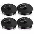 thumbnail image 1 of relayinert 4x Black Non-Deforming Drain Plug Stopper For Most Kitchen Sink And Bathtub Kitchen Sink Drain Plug, 1 of 6