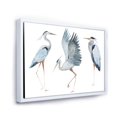 thumbnail image 2 of Designart Heron Birds II FLOAT FRAME WALL ART, 2 of 4