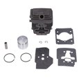 thumbnail image 2 of Domqga 37mm Cylinder Piston Gaskets Assembly Rebuild Kit Replacement Fit For TJ35E Garden Brush Cutter,Cylinder Piston Set,Brush Cutter Rebuild Kit, 2 of 8