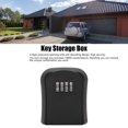 thumbnail image 4 of Combination Lock Box Key Lock Box Combination Lock Box Wall Mounted Waterproof Lock Box Inside And Outside Key Storage Box Combination Padlocks, 4 of 7