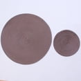 thumbnail image 1 of Tapis de Table Rond Tissé, Napperon de Salle à Manger en Fil de Coton Résistant à la Chaleur et Imperméable, Napperon de Table Basse Anti-Huile, Protection de Table Décorative Élégante 32 cm, 1 of 2