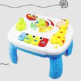 thumbnail image 3 of Table d'Apprentissage pour Enfants, Jouet Éducatif Lumineux pour la Maternelle, Table d'Activités Musicale, 3 of 10