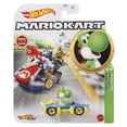 thumbnail image 4 of Hot Wheels Mario Kart Yoshi Mach 8 1:64 scale die-cast Vehicle, 4 of 4