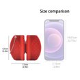 thumbnail image 3 of Oleegame 2PC Tomato Slicer And Lemon Slicer Mini Ceramic Rod Tungsten Steel Camp Pocket Kitchen Knifes Sharpener Tool Red, 3 of 3