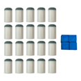 thumbnail image 4 of Lipstore 20 Pcs Embouts de Queue de Billard Pratiques pour Adultes 13 mm, 4 of 8
