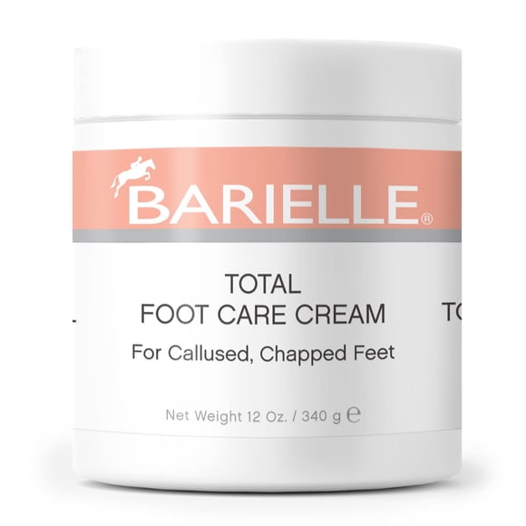Barielle Crème de Soin Total pour les Pieds 12 oz - Crème pour Pieds Secs, Gercés, Pieds