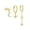 esrring 1049, variant on Hypoallergenic Surgical Steel Stud Earrings for Women Hoop Earrings Set Dainty Stud Earrings Trendy Gold Plated for Women Wedding Gifts for Birthday Anniversary for Her Warehouse Sale