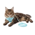 thumbnail image 1 of One Paw, Cat Harness & Leash Set, Lightweight, Light Blue, 1 of 9
