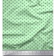 thumbnail image 1 of Soimoi Satin Silk Fabric Geometric Small Print Fabric by The Yard 42 Inch Wide, 1 of 3