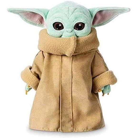 Jouet en Peluche Baby Yoda Mignon et Doux, Poupée Baby Yoda, Peluche Yoda 30 Cm/11,8 Pouces pour Cadeau aux Enfants, Personnage en Peluche de Collection pour les Fans de Films de Tout Âge