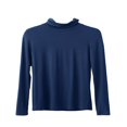 thumbnail image 1 of Hauts de Base Chauds en Modal pour Femmes Coupe Ajustée Col Roulé Simulé Manches Longues Couches de Base Chandails Thermiques, 1 of 4