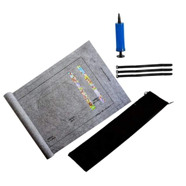 SMihono Closet Organizers and Storage for Clothes Puzzle Roll Storage Mat Jigroll Up to 1500 Pieces with Drawstring Storage Bag Storage Trunks and Bag