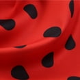 thumbnail image 5 of Pompotops Robe Vintage Évasée pour Femmes, Ligne A, Ceinture, Bal, Manches Longues, Imprimé à Pois, Robe de Soirée en Solde, 5 of 5