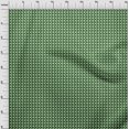 thumbnail image 4 of oneOone Silk Tabby Green Fabric Geometric Craft Projects Decor Fabric Printed By The Yard 42 Inch Wide, 4 of 5
