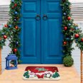 thumbnail image 5 of Entrance Velvet Floor Mat, Entrance Foot Mat, Bathroom Kitchen Against Mat, Memory Cotton Carpet 43X61CM, 5 of 5