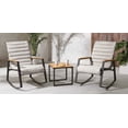 thumbnail image 1 of Mainstays 3-Piece Patio Rocking Bistro Set - Tan, 1 of 9