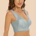 thumbnail image 4 of Pisexur Deep V Lace Bralettes for Women, Plus Size Signature Lace Unlined Underwire Bra with Support, 4 of 6