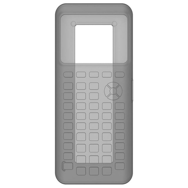 SUTENGDA Soft Silicone Full Cover Calculator Case Compatible with TI-84 Plus CE Calculator Pink