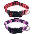 thumbnail image 1 of Adjustable pet collar Heat transfer printed dog collar for medium size, 1 of 5