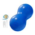 thumbnail image 2 of Almencla Peanut Ball Core Strength Training Fitness Exercise Ball for Home Gym Office Blue, 2 of 8
