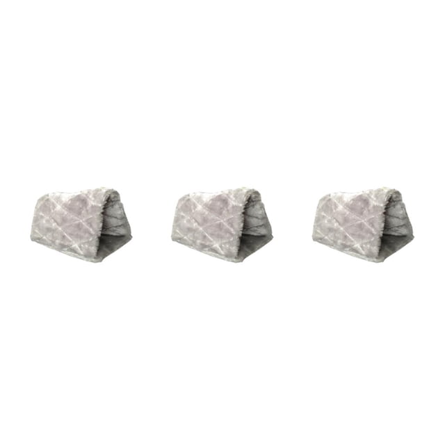 relayinert Soft And Safe Beautiful Bird Cage For Parrot And Canaries Fabric Is Soft gray S (17x16x12cm) 3Set