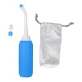 thumbnail image 1 of Portable Travel Bidet, Safe Peri Bottle 135 Degree Angle Design 500ml  For Infant For Postpartum Care Peacock Blue, 1 of 8