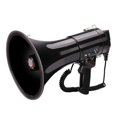 thumbnail image 1 of Portable 50W Megaphone Handheld Security Guard TF USB Loud Speaker Travel Guide Speech Teach Voice Amplifier ,No Screeching Distortion, 1 of 7